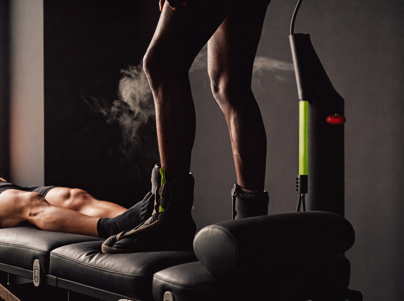 Compresión neumática y crioterapia localizada